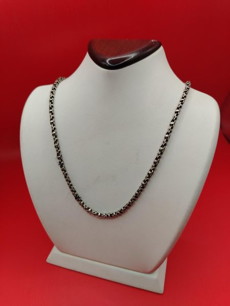 серебряная цепь Цепь серебро 925 18,80g, вес изделия 18.8g, длина 50 см в Иркутск