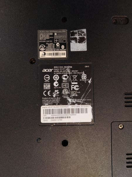 ноутбук Acer Aspire V5-571G-33214G50Mass (8GB/SSD 250GB) в Хабаровск