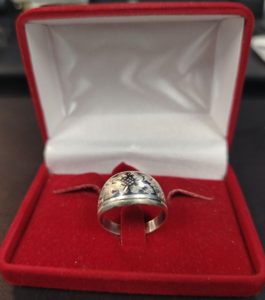 серебряное кольцо Кольцо серебро 925 3,52g, вес изделия 3.52g, размер 19.5 в Иркутск