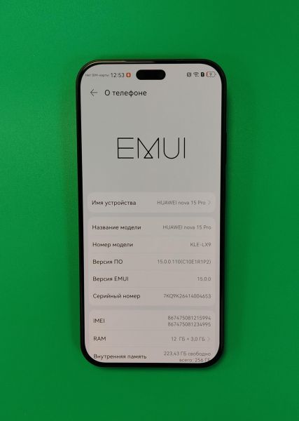 сотовый телефон Huawei nova 15 Pro 12/256GB (KLE-LX9) Duos в Хабаровск