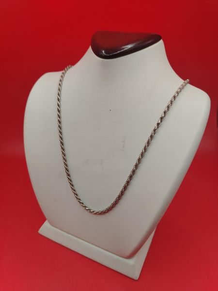 серебряная цепь Цепь серебро 925 18,02g, вес изделия 18.04g, длина 50 см в Хабаровск