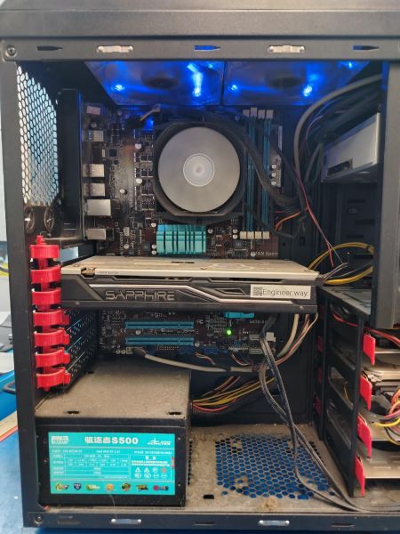 системный блок Сборка FX-8320, Radeon RX 470, RAM 16 GB, HDD 1 TB + SSD 120 GB в Хабаровск