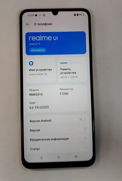 сотовый телефон Realme Note 70 6/128GB (RMX5313) Duos в Хабаровск