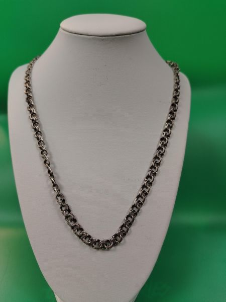 серебряная цепь Цепь серебро 925 40,56g, вес изделия 40.6g, длина 65 см в Иркутск