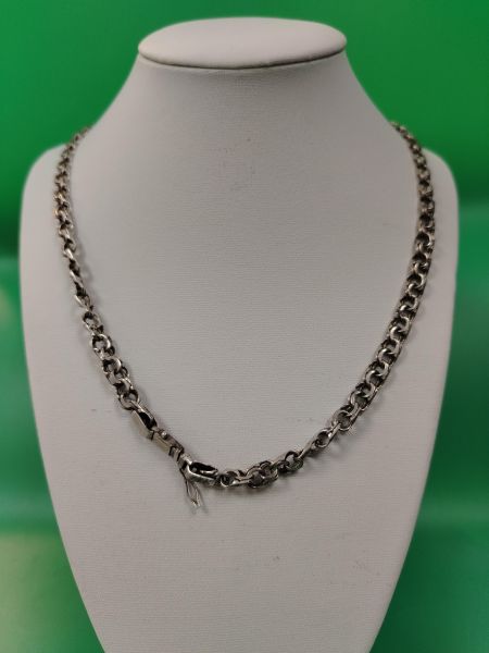 серебряная цепь Цепь серебро 925 40,56g, вес изделия 40.6g, длина 65 см в Иркутск