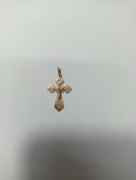 Купить Крест золото 585 1,98g, вес изделия 1.98g в Иркутск за 9700 руб.