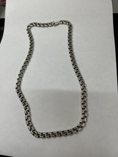 Купить Цепь серебро 925 44,26g, вес изделия 44.38g, длина 54 см в Иркутск за 3200 руб.