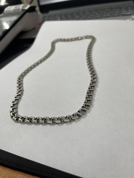 Купить Цепь серебро 925 44,26g, вес изделия 44.38g, длина 54 см в Иркутск за 3200 руб.