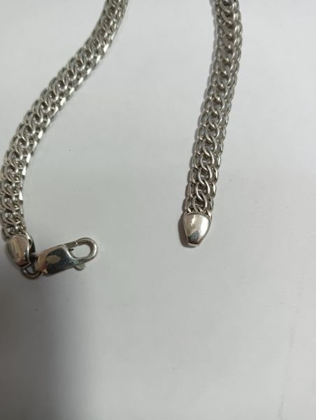 Купить Цепь серебро 925 25,86g, вес изделия 26.06g, длина 56 см в Иркутск за 1950 руб.