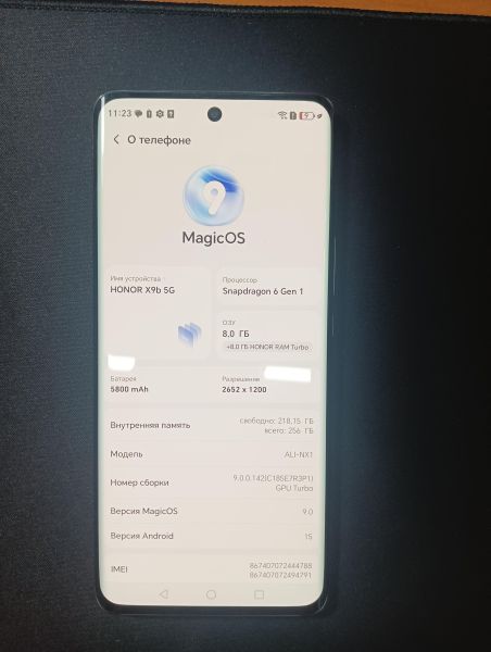 Купить Honor X9b 8/256GB (ALI-NX1) Duos в Иркутск за 11400 руб.