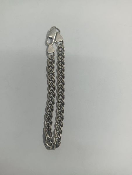 Купить Браслет серебро 925 9,97g, вес изделия 9.97g, длина 20 см в Иркутск за 900 руб.