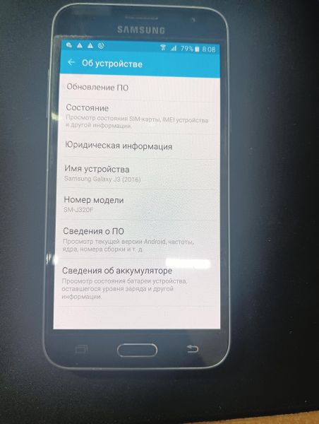 Купить Samsung Galaxy J3 2016 (J320F) Duos в Иркутск за 1200 руб.