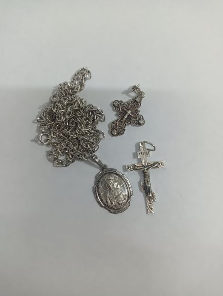 Купить Лом или горсть серебро 925 14,05g, вес изделия 14.2g в Иркутск за 1000 руб.