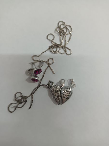 Купить Лом или горсть серебро 925 10,28g, вес изделия 11.48g в Иркутск за 800 руб.