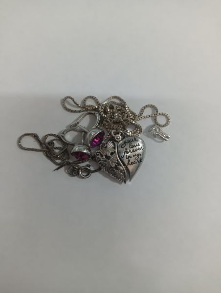 Купить Лом или горсть серебро 925 10,28g, вес изделия 11.48g в Иркутск за 800 руб.