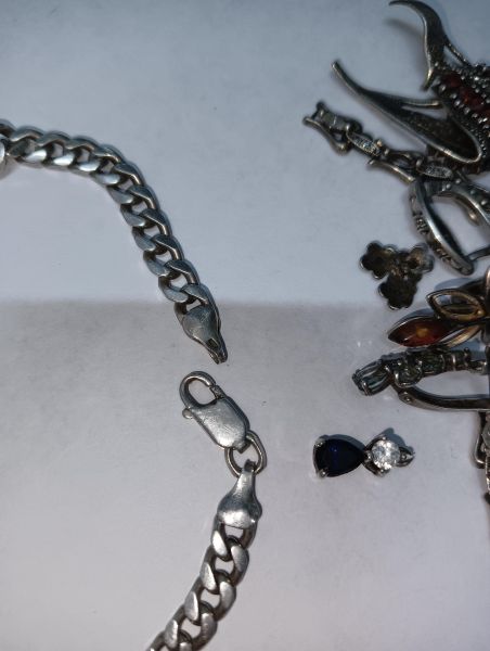 Купить Лом или горсть серебро 925 26,82g, вес изделия 50.06g в Иркутск за 1900 руб.