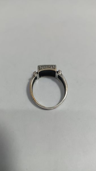 Купить Кольцо серебро 925 4,90g, вес изделия 5g, размер 18 в Иркутск за 600 руб.