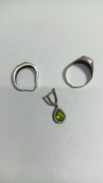 Купить Лом или горсть серебро 925 9,80g, вес изделия 13.8g в Иркутск за 900 руб.