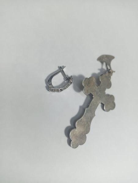 Купить Лом или горсть серебро 925 6,46g, вес изделия 6.66g в Иркутск за 750 руб.