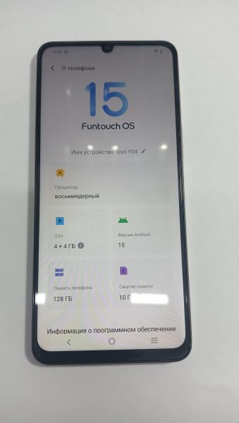 Купить Vivo Y04 4/128GB (V2430) Duos в Иркутск за 5800 руб.