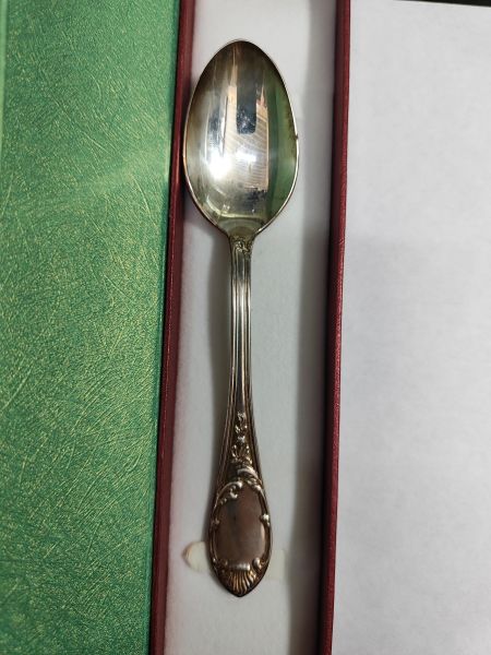 Купить Ложка серебро 925 38,59g, вес изделия 38.59g в Иркутск за 7000 руб.