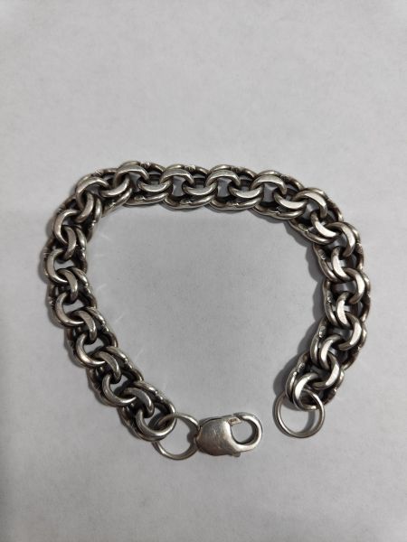 Купить Браслет серебро 925 50,78g, вес изделия 50.78g, длина 22 см в Иркутск за 9300 руб.