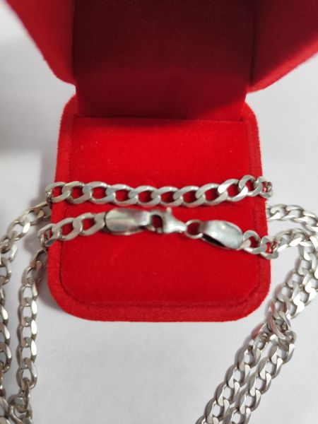 Купить Цепь серебро 925 21,93g, вес изделия 22.03g, длина 75,90 см в Иркутск за 3900 руб.