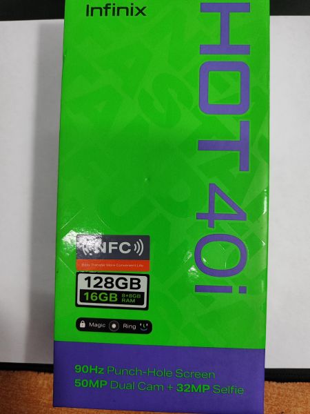Купить Infinix Hot 40i 8/128GB (X6528B) Duos в Иркутск за 3400 руб.
