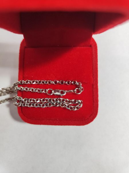 Купить Цепь серебро 925 6,39g, вес изделия 6.49g, длина 44 см в Иркутск за 1250 руб.