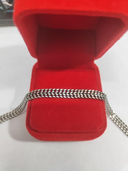 серебряная цепь Цепь серебро 925 18,40g, вес изделия 18.5g, длина 48 см в Иркутск