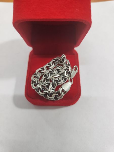 серебряный браслет Браслет серебро 925 17,34g, вес изделия 17.44g, длина 20 см в Иркутск