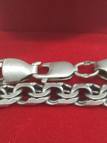серебряный браслет Браслет серебро 925 17,34g, вес изделия 17.44g, длина 20 см в Иркутск