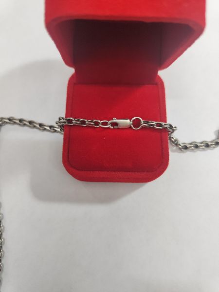 серебряная цепь Цепь серебро 925 24,14g, вес изделия 24.24g, длина 54 см в Иркутск