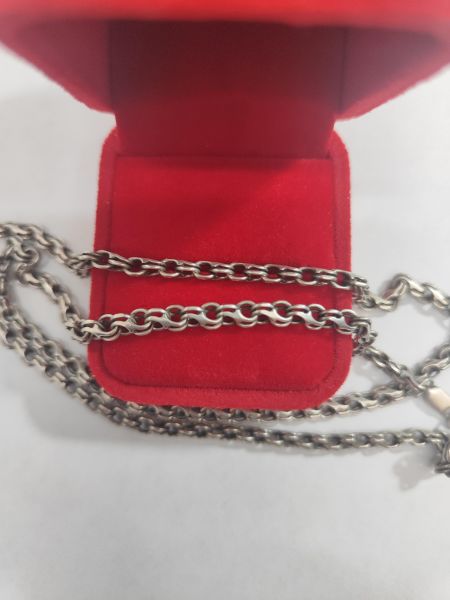 серебряная цепь Цепь серебро 925 24,14g, вес изделия 24.24g, длина 54 см в Иркутск