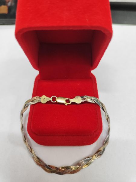серебряный браслет Браслет серебро 925 4,28g, вес изделия 4.29g, длина 19 см в Иркутск