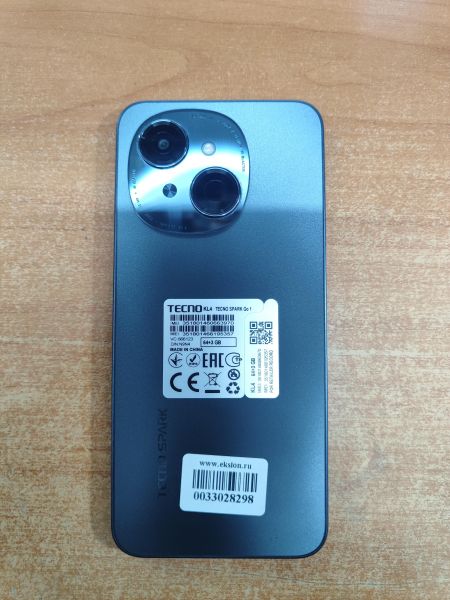 Купить TECNO Spark Go 1 3/64GB (KL4) Duos в Иркутск за 3800 руб.