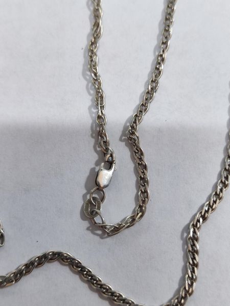 серебряная цепь Цепь серебро 925 6,17g, вес изделия 6.27g, длина 45 см в Иркутск