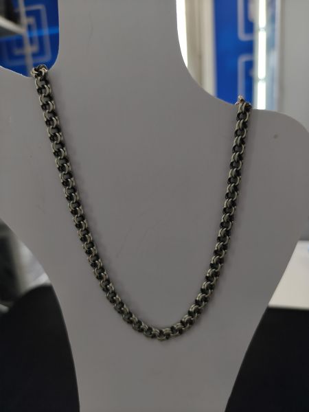 серебряная цепь Цепь серебро 925 18,22g, вес изделия 18.32g, длина 44 см в Иркутск