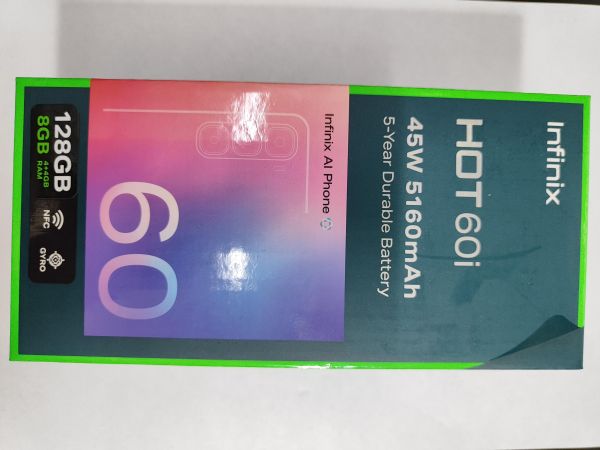 сотовый телефон Infinix Hot 60i 4/128GB (X6728) Duos в Иркутск