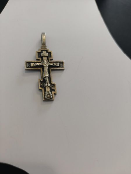 серебряный крест Крест серебро 925 6,62g, вес изделия 6.62g в Иркутск