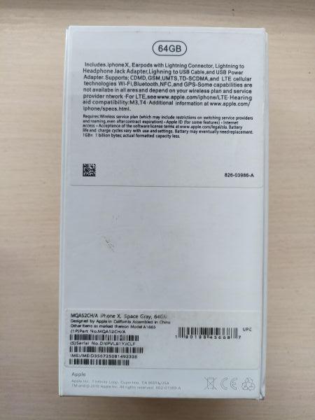 Купить Apple iPhone X 64GB в Иркутск за 12099 руб.