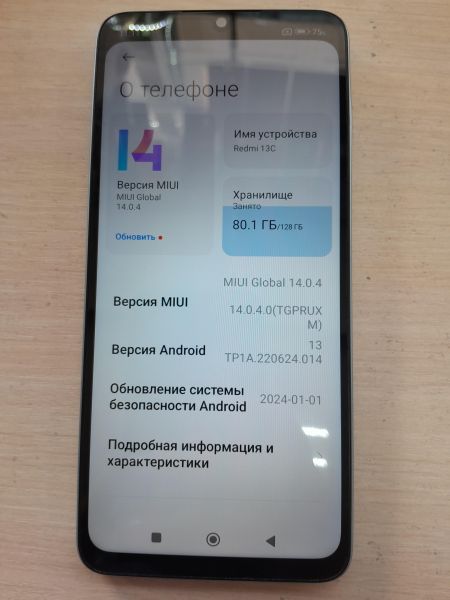 Купить Xiaomi Redmi 13C 4/128GB (23108RN04Y) Duos в Иркутск за 8099 руб.