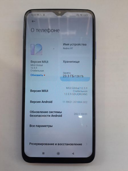 Купить Xiaomi Redmi 9T NFC 4/128GB (M2010J19SY) Duos в Иркутск за 4949 руб.