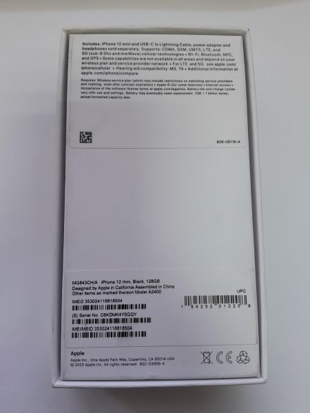 Купить Apple iPhone 12 mini 128GB в Иркутск за 17350 руб.