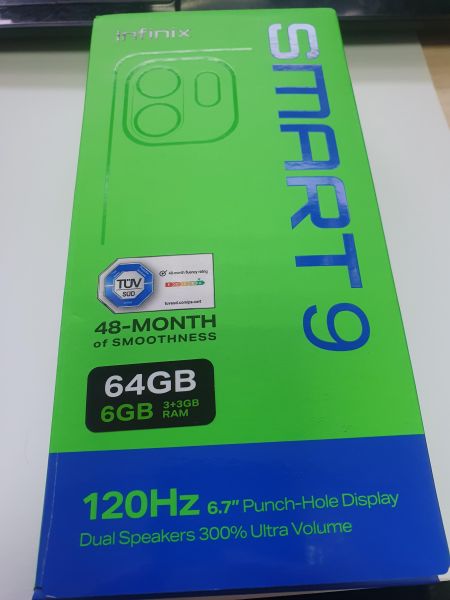Купить Infinix Smart 9 3/64GB (X6532) Duos в Иркутск за 5100 руб.