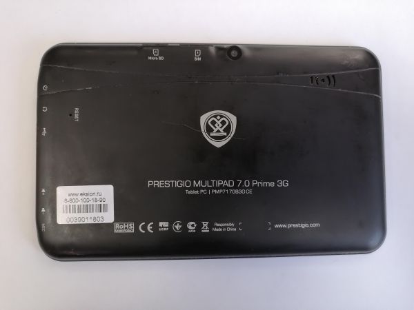 Купить Prestigio MultiPad 7.0 Prime Duo 3G (PMP7170B3GCE) (с SIM) в Иркутск за 849 руб.