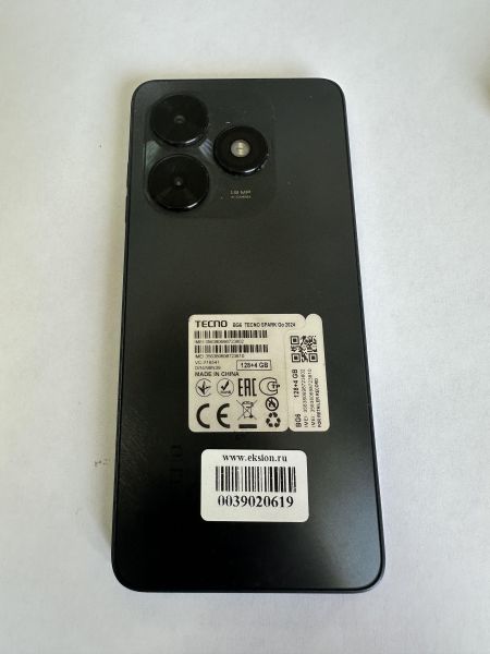Купить TECNO Spark Go 2024 4/128GB (BG6) Duos в Иркутск за 4300 руб.