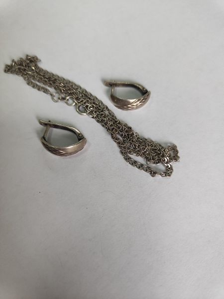 Купить Лом или горсть серебро 925 7,73g, вес изделия 7.75g в Иркутск за 600 руб.