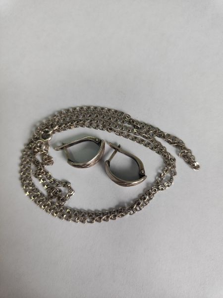 Купить Лом или горсть серебро 925 7,73g, вес изделия 7.75g в Иркутск за 600 руб.