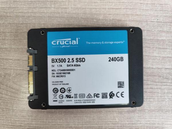 Купить Crucial BX500 (CT240BX500SSD1) 240GB в Иркутск за 1000 руб.